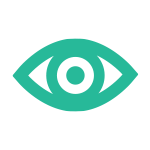 Placera kontaklinsen försiktigt på ditt öga